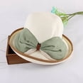 thumbnail image 3 of beishanbush Sun Hats Summer Hats for Women Wide Bongrace Women Straw Beach Hat Little Girl Sun Cap Foldable Ladies Hats White, 3 of 3