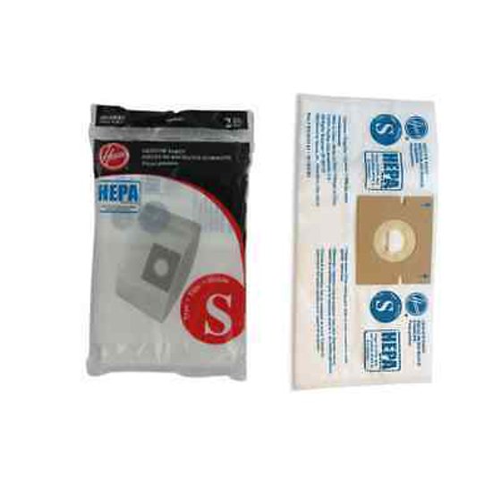 Genuine Hoover Cloth Type S HEPA Vacuum Bags 4010808S New Style