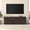 Brown, variant on Mero Rectangular TV Stand for TV's up to 75" in Black Grain