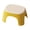Yellow, variant on Homenest Orange Plastic Step Stool Footrest – Non-Slip Shoe Changing Low Stool, Stackable Bathroom Small Footstool for Living Room Entryway, Sturdy Teens Step-Up Seat
