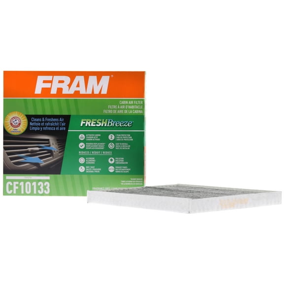 FRAM Fresh Breeze Cabin Air Filter with Arm & Hammer Baking Soda, for Select Toyota Vehicles