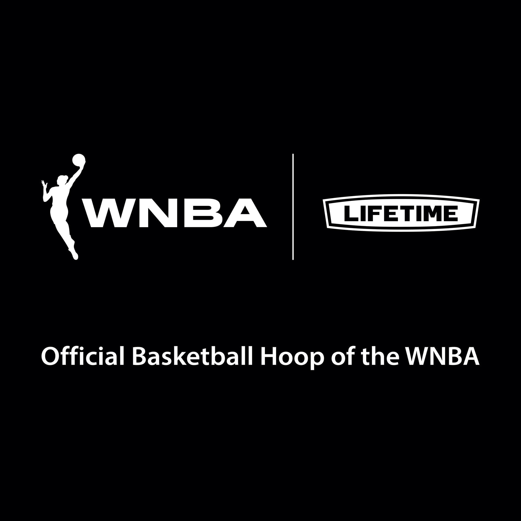 Lifetime WNBA Chicago Sky 44" Portable Basketball Hoop with Wheels - 7.5 to 10 Ft Adjustable Height