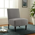 thumbnail image 2 of Serta Palisades Slipper Chair Gray, 2 of 11