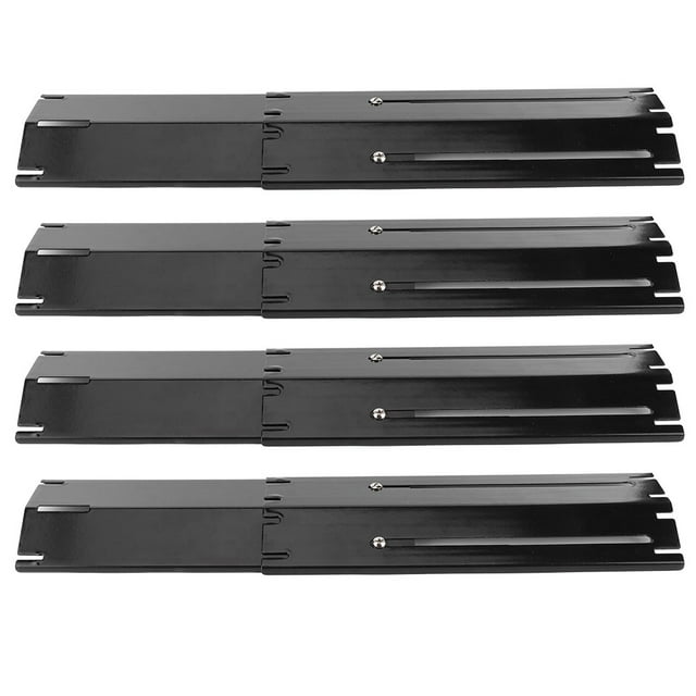Grill Heat Shield,4 Sets Adjustable Grill Grill Replacement Parts BBQ Parts Custom Engineered