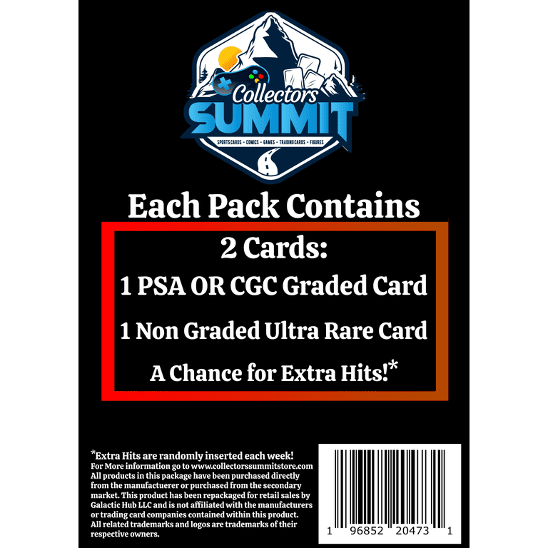 Graded Pokemon Card Mystery Pack - Mythic Edition by Collectors Summit