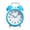 #537-Blue, variant on Cheapark Metal Bell Alarm Clock With Night Light Desktop Timepiece Gift