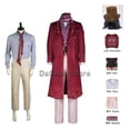 thumbnail image 2 of Disfraz de Willy Cosplay, sombrero, Chalamet, Willie Wonca, traje de cosplay, trajes, película, Chocolate Wonk Factory, disfraz elegante de Halloween para hombres, 2 of 5