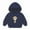 Navy, variant on Odeerbi Toddler Girls Fleece Hoodies Printed Pullover Hooded Sweatshirts Fashion Casual Long Sleeve Printing Hooded Sweatshirt Tops Blue