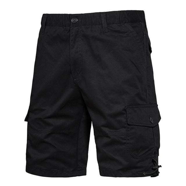 Styesk Mens Shorts Men's Stretch Cargo Shorts Casual Button Classic Summer Short With Multi Pockets