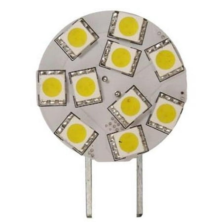 

Dabmar Lighting DL-LED-G4P-2.1-30K Bi-Pin Small Plate 10 LED 2.1W 12V LED Lamps