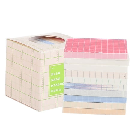 

1 Box Simple Note Hand Account Decorative Paper Box Note Backing Paper