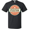thumbnail image 3 of Inktastic Peepaw Funny Gift Idea T-Shirt, 3 of 5