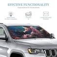 thumbnail image 2 of Bingfone Ocean Seahorse Car Windshield Sunshade,Sun Foldable Sun Shield Sun Visor for Car - Small, 2 of 8