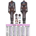 thumbnail image 3 of Sabine Cos Wren Cosplay Juego de rol Trajes de capa de batalla 2023 Disfraz de Asoka de TV Mujeres adultas Superhéroe femenina Ropa de fiesta de fantasía, 3 of 5