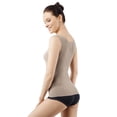 thumbnail image 2 of MD Shapewear Womens Tank Tops Body Shaper Camisole for Tummy Waist and Hips BrownL, 2 of 5