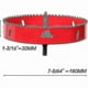 thumbnail image 2 of 180 mm hole saw, HSS M42 bimetal HSS, hole cutter with hex shank and drill bit, 2 of 5