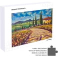 thumbnail image 5 of Coolnut 500 PCS Jigsaw Puzzles, Artwork Gift for Adults Teens Warm Rural Landscape Wooden Puzzle Games, 20.5" x 14.9" 500 Pieces, 5 of 6