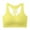 Yellow, variant on Bras underwear Womens Wireless Seamless Bras Sport Bra Full Coverage No Underwire Support Bras Comfort Bras Moisture Wicking Sport Bras Comfy Daily Essentials Sports Bras