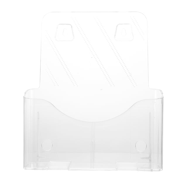 EeaseMX Organizador de archivos y folletos de escritorio transparente para estudio
