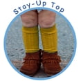 thumbnail image 3 of Jefferies Socks Girls Knee High Cable Knit Socks 2-Pack, Sizes XS-M, 3 of 5