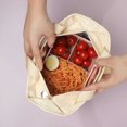 thumbnail image 6 of Dmlowu Lunch Box for Women 7x9" Durability Lunch Bag Portable Transparent Insulated Cooler Lunch Tote Bag for Home Office School Supplies, 6 of 10