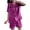 #0262-Purple, variant on Pounoo Womens Satin Loungewear Sets V Neck Short Sleeve Solid Color Two Piece Outfits Casual Loose Lightweight Soft Comfy Sleepwear Gift