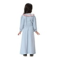 thumbnail image 6 of Krdevn Girls Ethnic Abaya Dress - Elegant Long Sleeve Maxi with V-Neck, Ruffle Detail Modest Party Wear for Teen,3-4 Years, 6 of 7