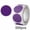 Purple, variant on Surpdew 500 Pcs 1 In Colored Dots Markings Stickers For Decoration Black