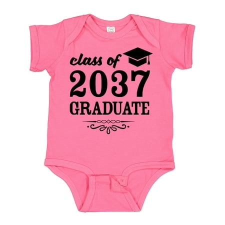 

Inktastic Class of 2037 Graduate with Graduation Cap Gift Baby Boy or Baby Girl Bodysuit