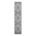 thumbnail image 2 of Unique Loom Outdoor Traditional Collection Area Rug - Deco (2' 7" x 12' Runner White and Black), 2 of 11