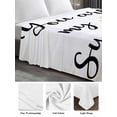 thumbnail image 6 of Yellow Sunflower Queen Size Flat Sheet, Wrinkleproof & Fadeproof Cooling Flat Bed Sheet Only, Butterfly Sunshine Farmhouse Country Breathable Soft Bedding Top Sheets 90 x 102 Inches, 6 of 8