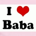 thumbnail image 2 of CafePress - I Love Baba Infant Bodysuit - Baby Light Bodysuit, Size Newborn - 24 Months, 2 of 4