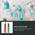 thumbnail image 3 of WHAMVOX 2pcs Manual Balloon Hand Pump Inflator Pump Plastic Random Color for General Users, 3 of 8