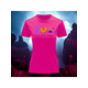 thumbnail image 1 of Playera Blusa De Peace Love Witch Color Fucsia Talla Grande Marca Emil SaEs, 1 of 4