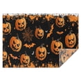 thumbnail image 1 of Rectangle Table Clothes Horror Boo Halloween Bat spider Tablecloth,Decor Foldable Table Cloths for Picnic Graduation Halloween Fall Thanksgiving Christmas, 1 of 5
