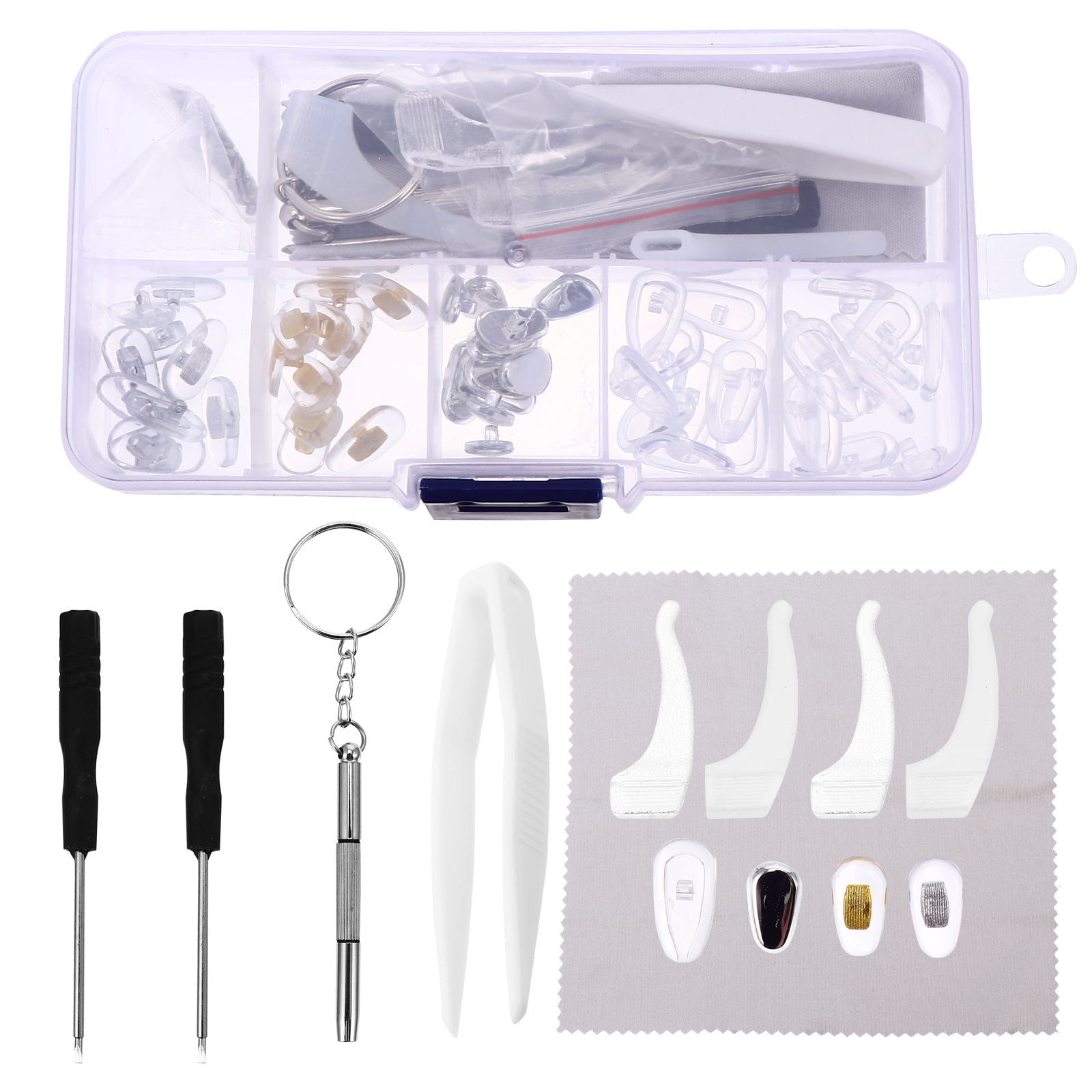 1 Set Eyeglass Repair Kit Glasses Nose Pads Nonslip Glasses Nose