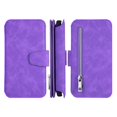 thumbnail image 6 of Bemz PU Leather Clutch Wallet (Magnetic Detachable Case, 7 Card Slots, Zipper Pocket) Compatible with iPhone 14 - Purple, 6 of 7