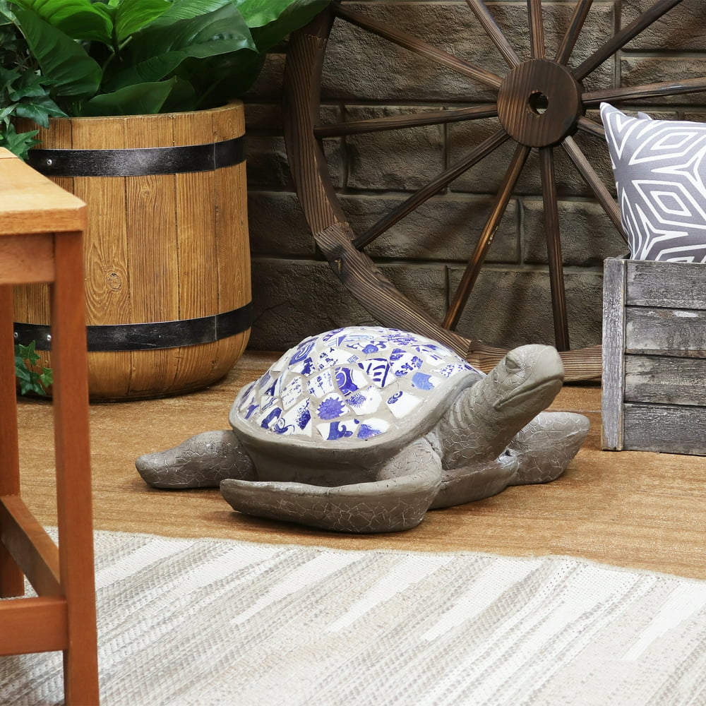 large outdoor sea turtle statue