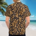 thumbnail image 6 of High Quality Hawaiian Shirts for Men Short Sleeve Aloha Beach Shirt Floral Summer Casual Button Down Shirts Blouses BIHXIB, 6 of 7