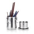 thumbnail image 3 of Portable Stainless Steel Leak-Proof Premium Brush Washer with Lid and Filter Screen (Large), 3 of 7