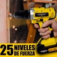 thumbnail image 5 of Taladro Desatornillador inalambrico Gutstark 1360rpm 25 pz, 5 of 5