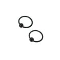 thumbnail image 1 of Pair of 16G Black Titanium Captive Bead Rings, 1 of 1