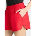 thumbnail image 2 of Athletic Works Women's and Women's Plus Running Shorts, Sizes XS-4X, 2 of 5
