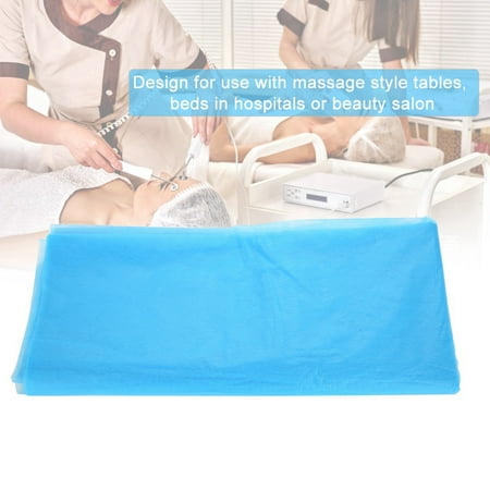 Massage Pictures LAFGUR Anti-oil Bed Sheet, Non-Woven Bed Sheet,10pcs/bag Spa Disposable Bed Sheets Tattoo Beauty Salon Massage Non-Woven Waterproof Anti-oil ()
