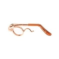 thumbnail image 2 of 1 Par de 1/6 Fashion Gafas forma forma forma Monóculo de Metal para BJD LUT naranja, 2 of 6