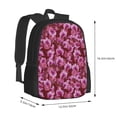thumbnail image 3 of Daiia Orchids Flowers Backpack for Men and Women -Durable Backpack Large Capacity, Water-Resistant Bag with Adjustable Straps and Laptop Compartment, 3 of 9