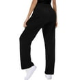 thumbnail image 5 of Viadha Sweatpants Women Fall Fashion 2025 Baggy Joggers Workout Lounge Lightweight Comfy Straight Leg High Waisted Athletic Sweat Pants with Zipper Pockets, 5 of 7