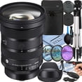 thumbnail image 1 of Sigma 24-70mm f/2.8 DG DN II Art Lens (Sony E) + Filter Kit + Tripod + ZeeTech Accessory Bundle, 1 of 11