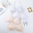 thumbnail image 2 of 1pc Girls Training Bra Cotton Sport Crop Cami Bras for Teens with Adjustable Straps for Big Girls 9-16 Years, 2 of 6