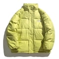 thumbnail image 2 of Vedolay Jackets for Men Stretch Casual Winter Jacket Winter Parka for Men Yellow,2XL, 2 of 4